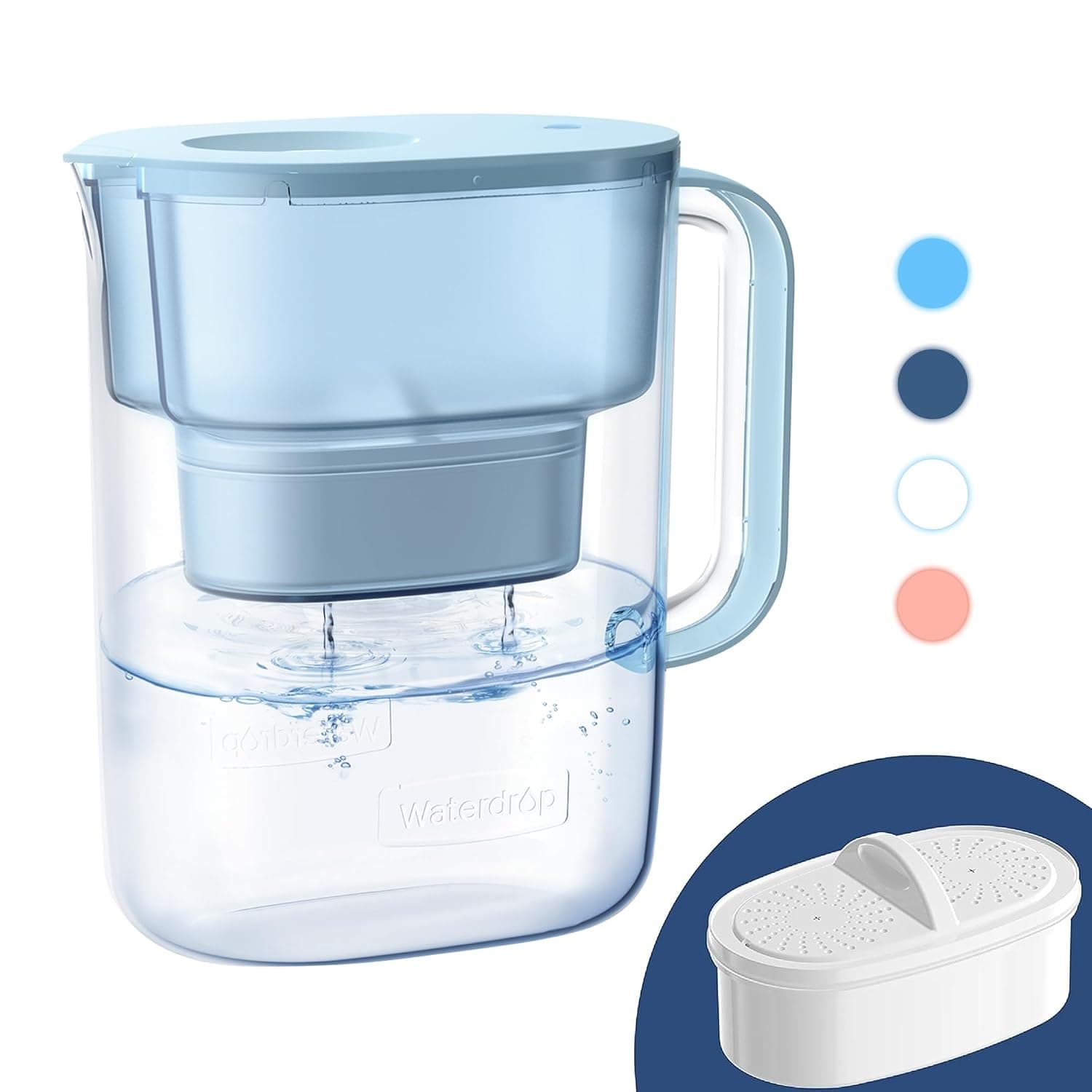 Waterdrop PT-07B Pitcher, 10 cup