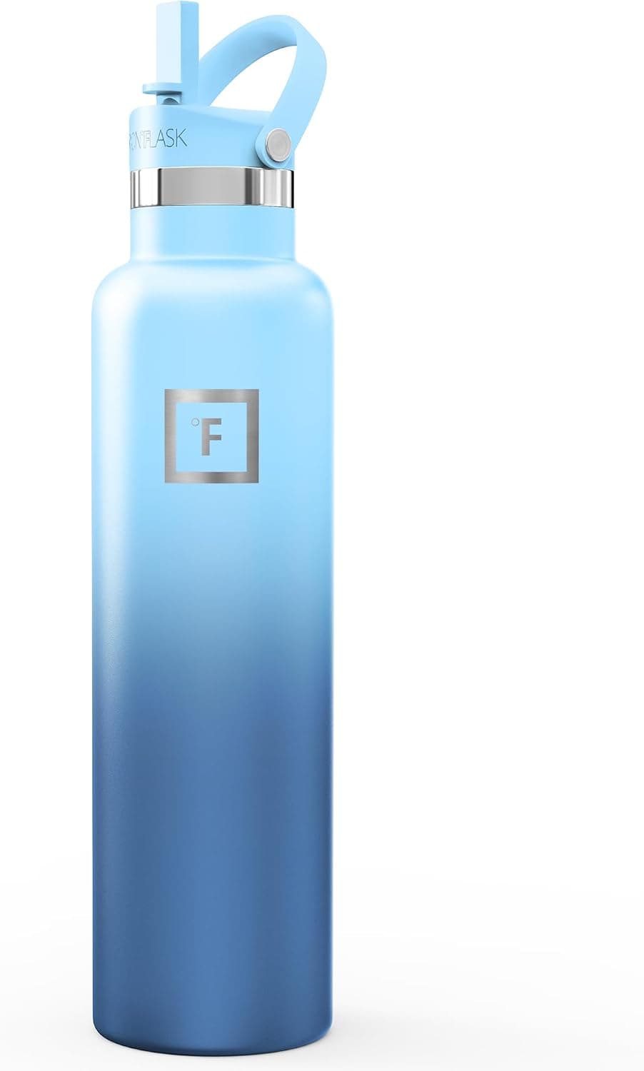 IRON FLASK Narrow Mouth with Straw, 24 oz