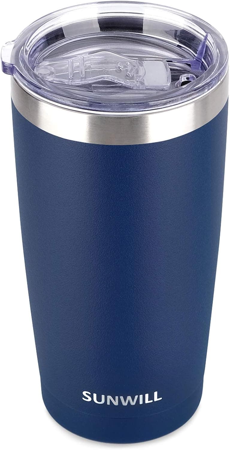 SUNWILL Travel Coffee Tumbler, 20 oz